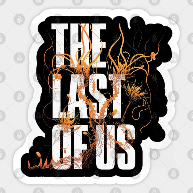 The Last of Us infected logo T-Shirt Sticker by MaxDeSanje 